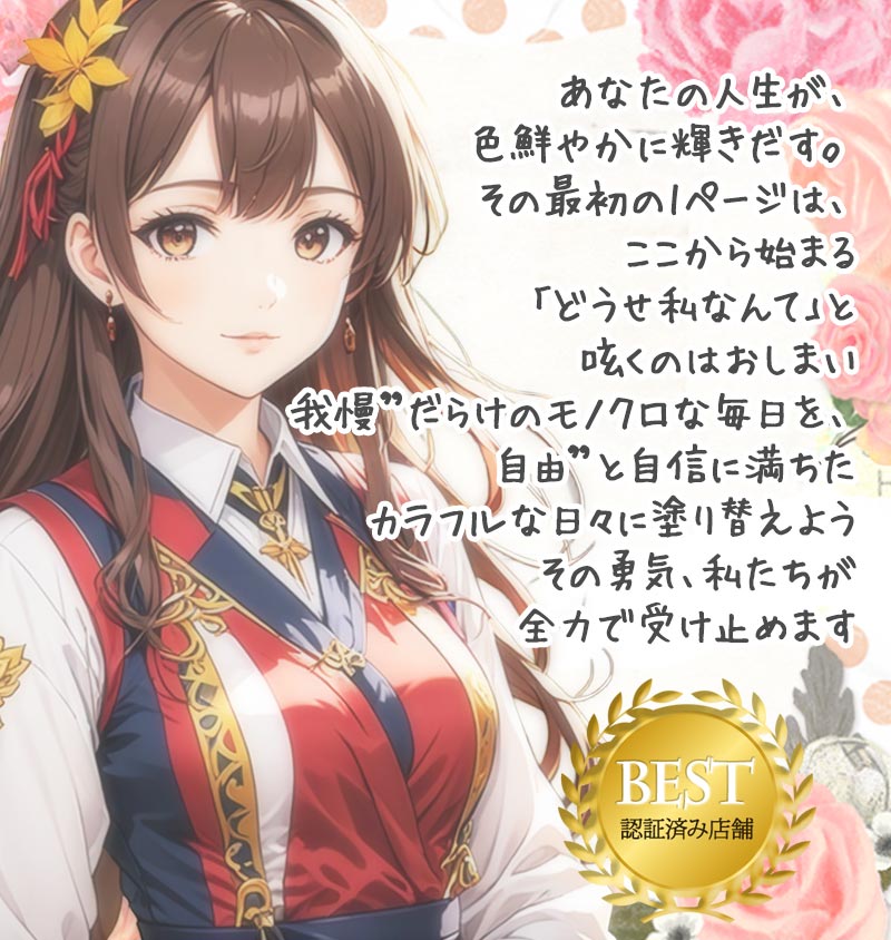 あなたの人生が、色鮮やかに輝きだす。