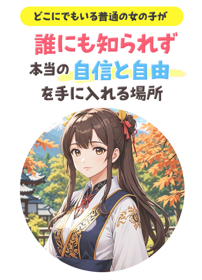 本当の自信と自由を手に入れる場所